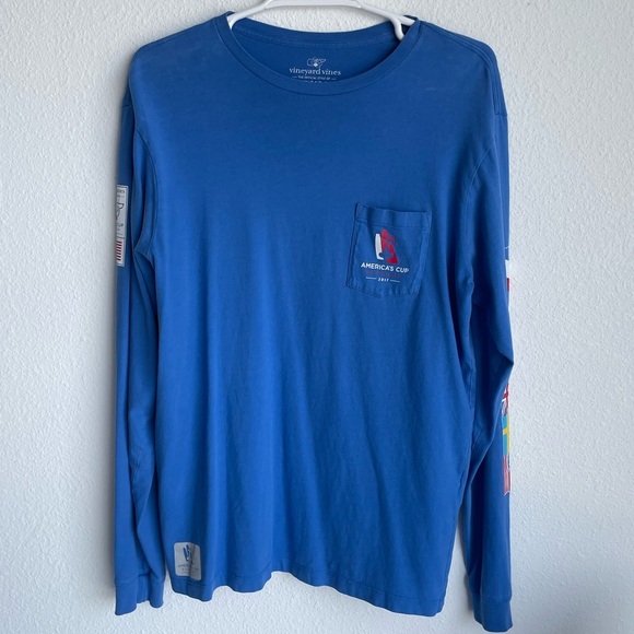 Vineyard Vines American Cup‎ Long Sleeve - Picture 1 of 9